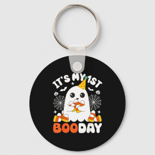 Its My 1st Boo Day, Funny Halloween Ghost 1st Birt Key Ring