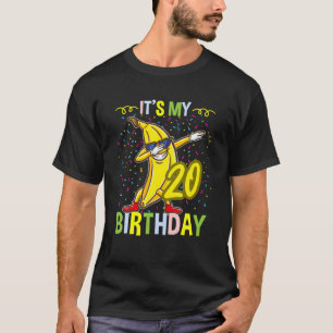 Its My 20Th Birthday Banana For Banana Lover T-Shirt