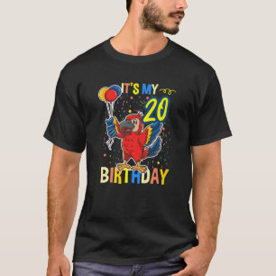 Its My 20Th Birthday Parrot Lover T-Shirt