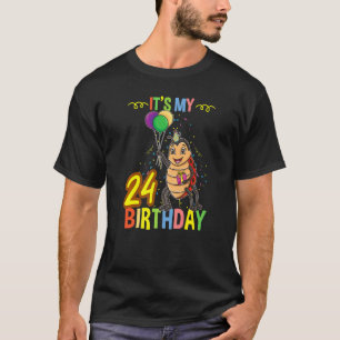 Its My 24th Birthday Ladybug For Bug T-Shirt