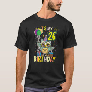 Its My 26th Birthday Owl T-Shirt