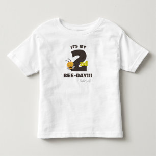 It's My 2nd Bee-Day Personalised T-shirt