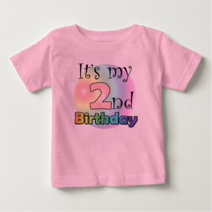 It's my 2nd birthday (girl) baby T-Shirt