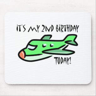 It's My 2nd Birthday Today Mouse Mat