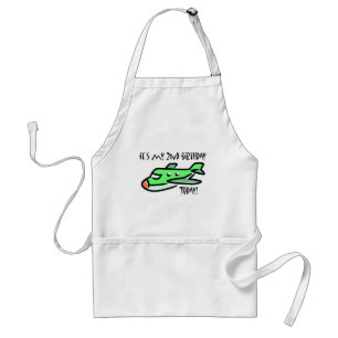 It's My 2nd Birthday Today Standard Apron
