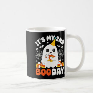 Its My 2nd Boo Day, Funny Halloween Ghost 2nd Birt Coffee Mug