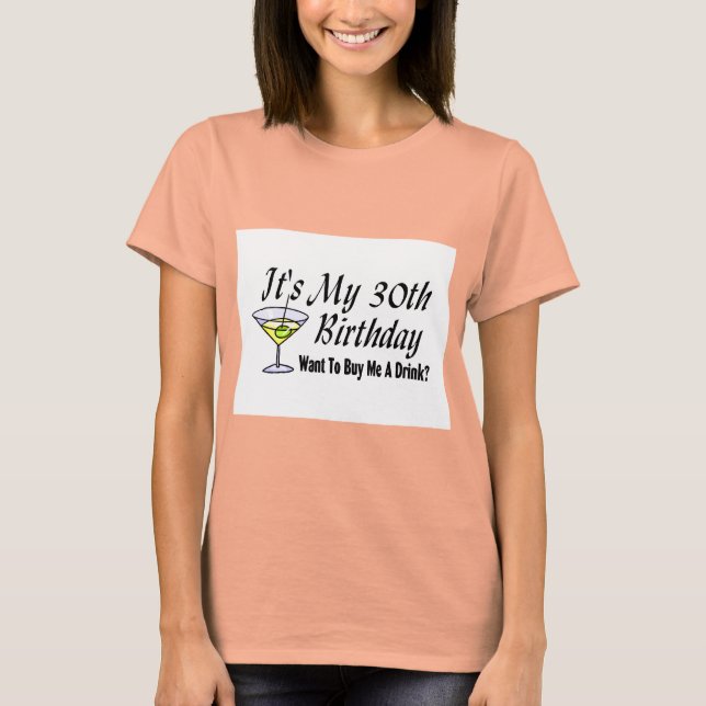 It's My 30th Birthday T-Shirt (Front)