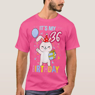 Its My 36th Birthday Bunny T-Shirt