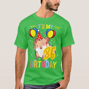 Its My 36th Birthday Guinea Pig T-Shirt