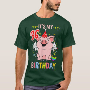 Its My 36th Birthday Pig 3348 T-Shirt
