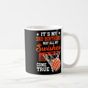 It's My 3rd Birthday Sketll 3 Year Old Coffee Mug