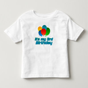 Its my 3rd Birthday Toddler T-Shirt