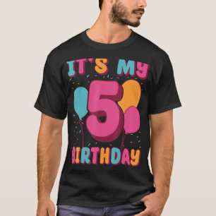 Its My 5th Birthday T-Shirt