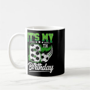 It's My 6th Birthday Boy Soccer Ll 6 Year Old Birt Coffee Mug