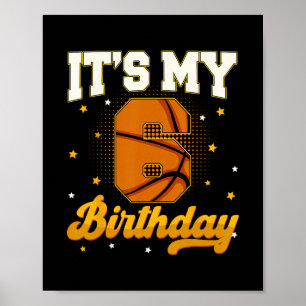 Its My 6th Birthday Sketll Boy 6 Years Old Gifts T Poster