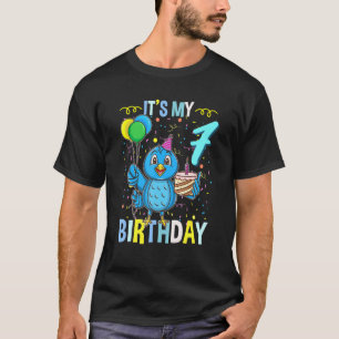 Its My 7th Birthday Budgie T-Shirt