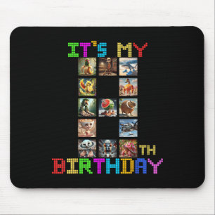Its My 8th Birthday Funny Italian Brainrot Meme Bo Mouse Mat