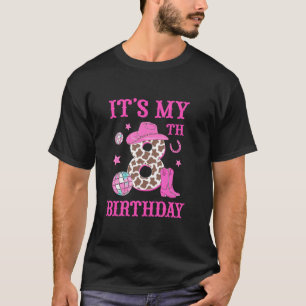 It's My 8th Birthday Rodeo Western Cowgirl 8 Year T-Shirt