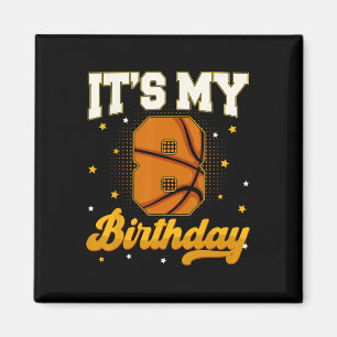 Its My 8th Birthday Sketll Boy 8 Years Old Gifts T Magnet