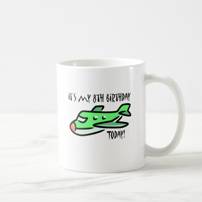 It's My 8th Birthday Today Coffee Mug (Right)