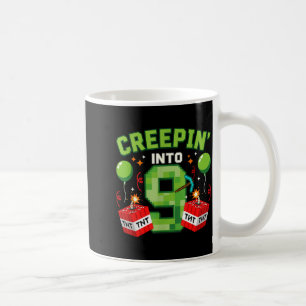 Its My 9th Birthday Boy Gamer Creepin’ Into 9 Game Coffee Mug