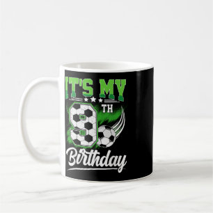 It's My 9th Birthday Boy Soccer Ll 9 Year Old Birt Coffee Mug