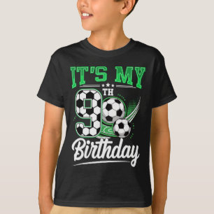 It's My 9th Birthday Boy Soccer Ll 9 Year Old Numb T-Shirt