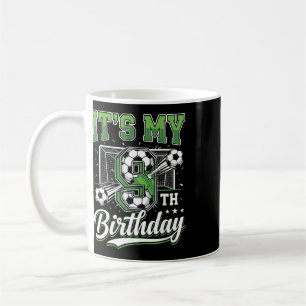 It's My 9th Birthday Soccer Ll Theme 9 Year Old Ch Coffee Mug