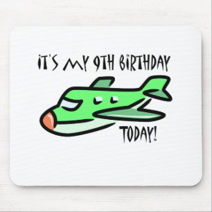 It's My 9th Birthday Today Mouse Mat