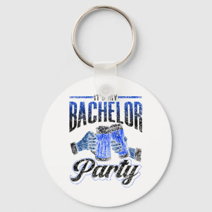 It's My Bachelor Party Bride Groom Team 2  Key Ring
