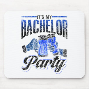 It's My Bachelor Party Bride Groom Team 2 Mouse Mat