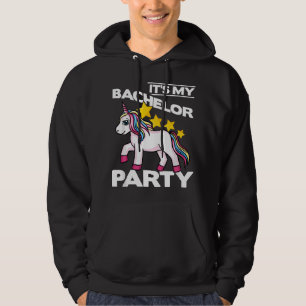 It's My Bachelor Party For Groom Naughty Funny Men Hoodie