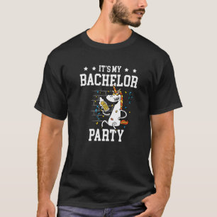 It's My Bachelor Party For Groom Naughty  Men  1 T-Shirt