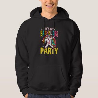It's My Bachelor Party For Groom Naughty  Men Hoodie