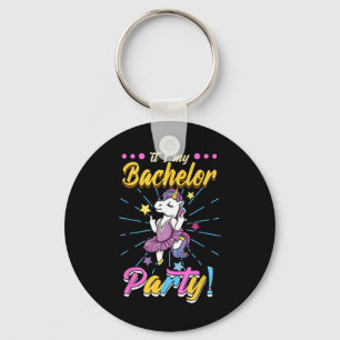 Its My Bachelor Party Groom 1 Key Ring