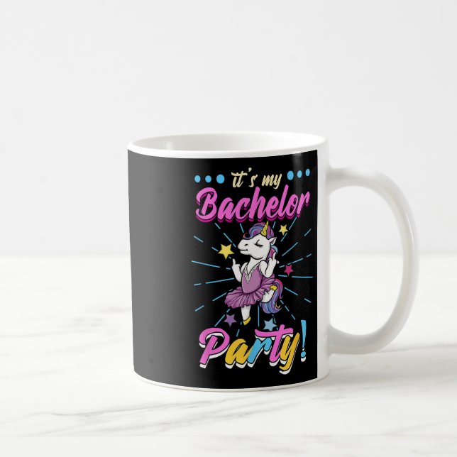 Its My Bachelor Party Groom  Coffee Mug (Right)