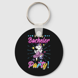 Its My Bachelor Party Groom Key Ring