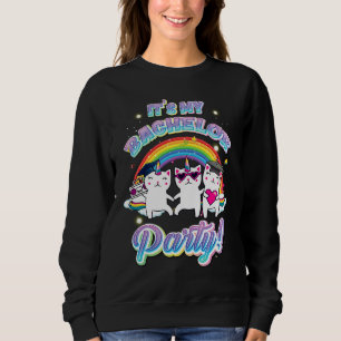 Its My Bachelor Party Unicorn Marriage Party Sweatshirt