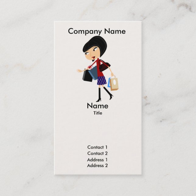 It's My Bag Business Card (Front)