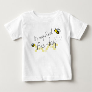 Its My Bee Day Honey Bee Birthday Baby T-Shirt