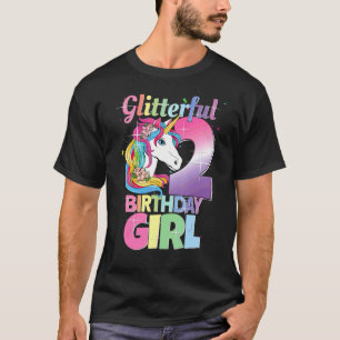 It's My Birthday 2nd Birthday Girl 2 Years 2020 Un T-Shirt