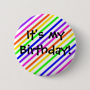 It's my Birthday! 6 Cm Round Badge
