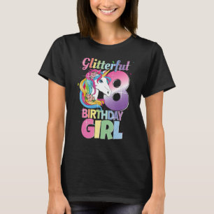 It's My Birthday 8th Birthday Girl 8 Years 2014 Un T-Shirt
