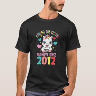 It's My Birthday Awesome 2012 10Th Birthday Girl U T-Shirt