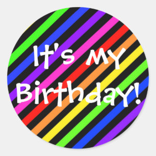 It's my Birthday! Classic Round Sticker