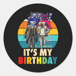 It's My Birthday Classic Round Sticker
