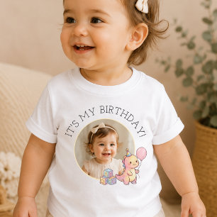 Its My Birthday Create Your Own Baby T-Shirt