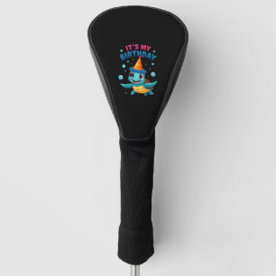 It's My Birthday Cute Sea Turtle Ocean Birthday Pa Golf Head Cover