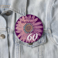 It's my Birthday!! Flower Personalised Birthday 10
