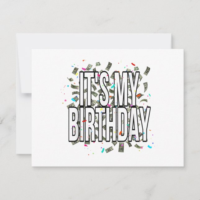 It's My Birthday Gift For Women, Men & Kids Birthd Save The Date (Front)